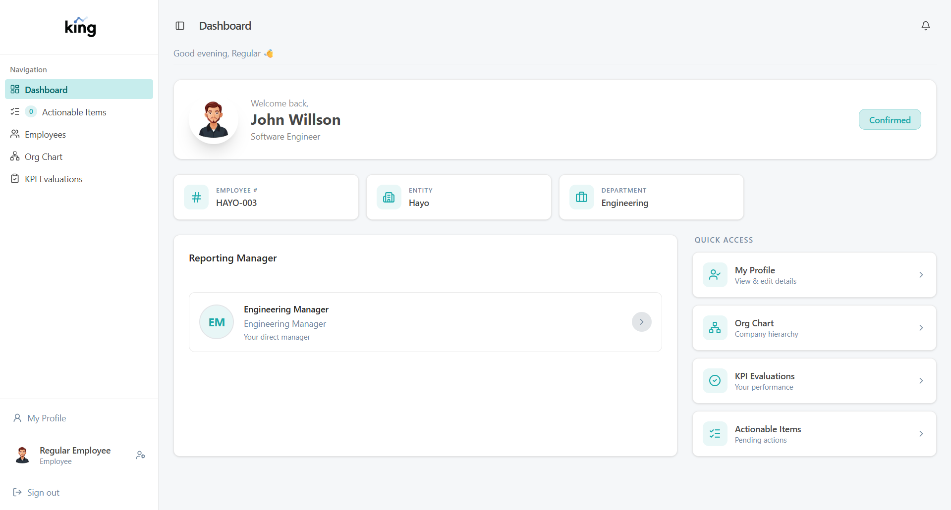 Employee Dashboard